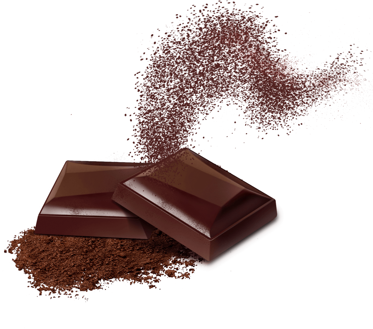 チョコレート味ローストアーモンドイメージ画像